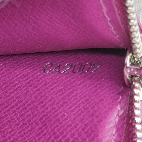 Louis Vuitton LV Long Wallet Purple Epi 419972 - Picture 9 of 9